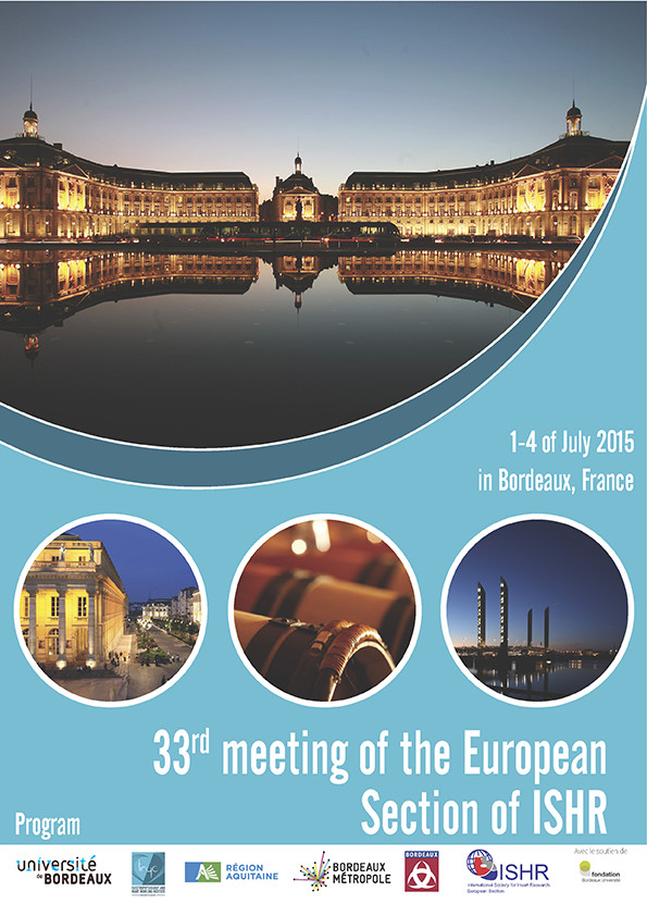 Front cover of 2015 program
